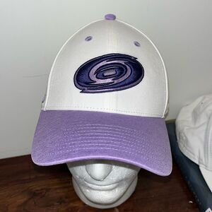 NHL Carolina Hurricanes Cap Hat Snapback Hockey Fights Cancer Fanatics PRO